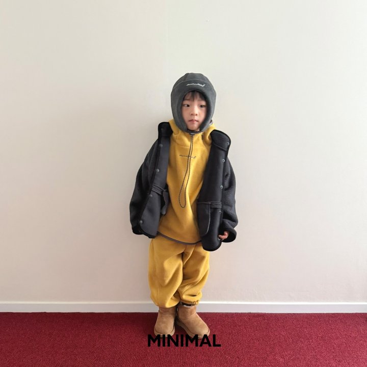 Minimal - Korean Children Fashion - #childrensboutique - Diagonal Anorak - 7