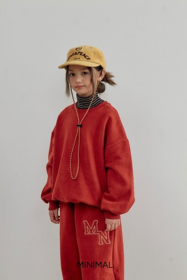 Minimal - Korean Children Fashion - #childrensboutique - MN Embroidered Sweatshirt - 11