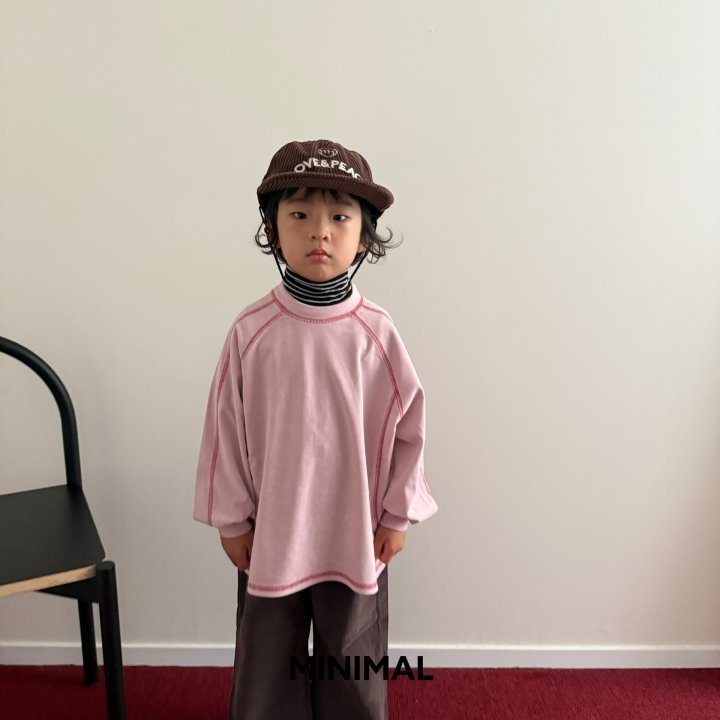 Minimal - Korean Children Fashion - #discoveringself - Corduroy Love Peace Cap - 6