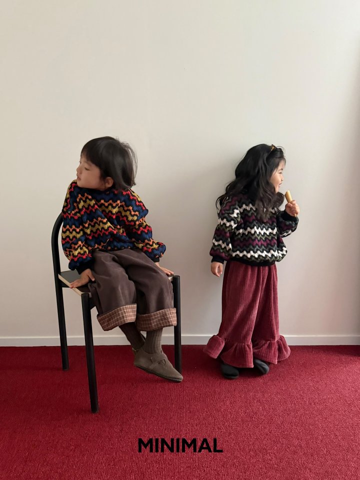 Minimal - Korean Children Fashion - #fashionkids - Buckle Corduroy Pants - 10