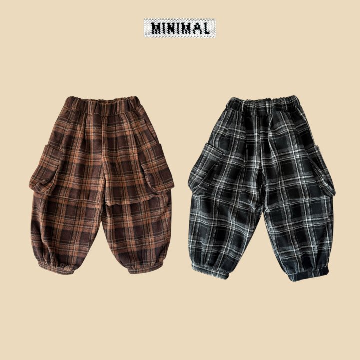 Minimal - Korean Children Fashion - #fashionkids - Winter Check Hip Pants
