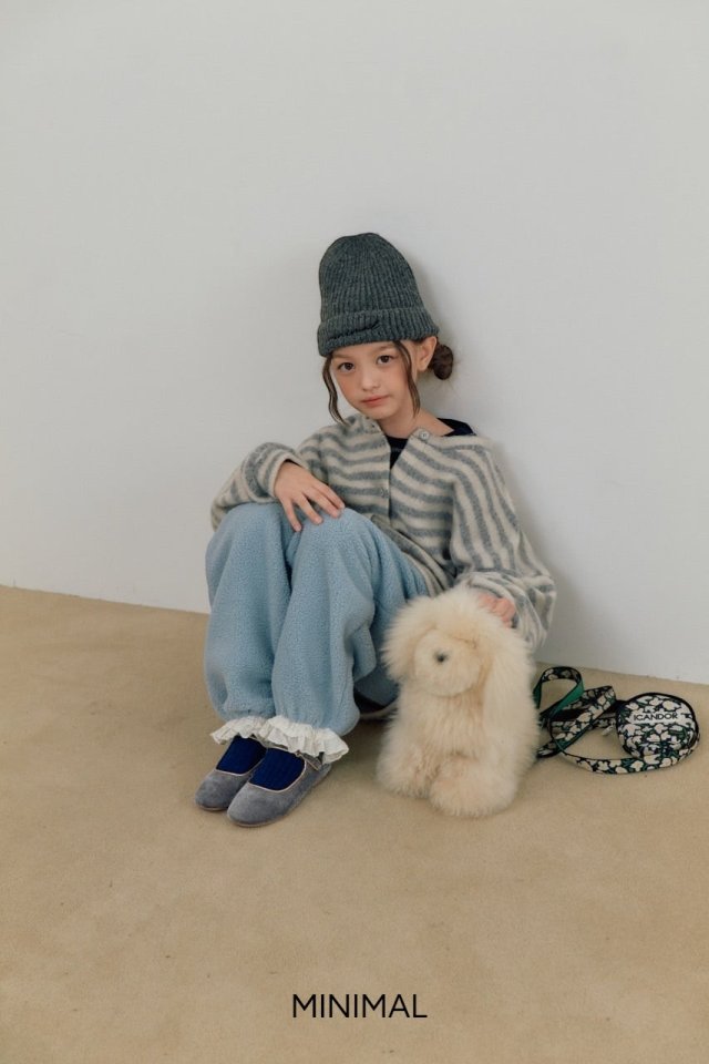 Minimal - Korean Children Fashion - #kidsshorts - Embroidery Knit Beanie - 12
