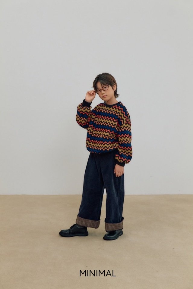 Minimal - Korean Children Fashion - #kidsstore - Buckle Corduroy Pants - 12