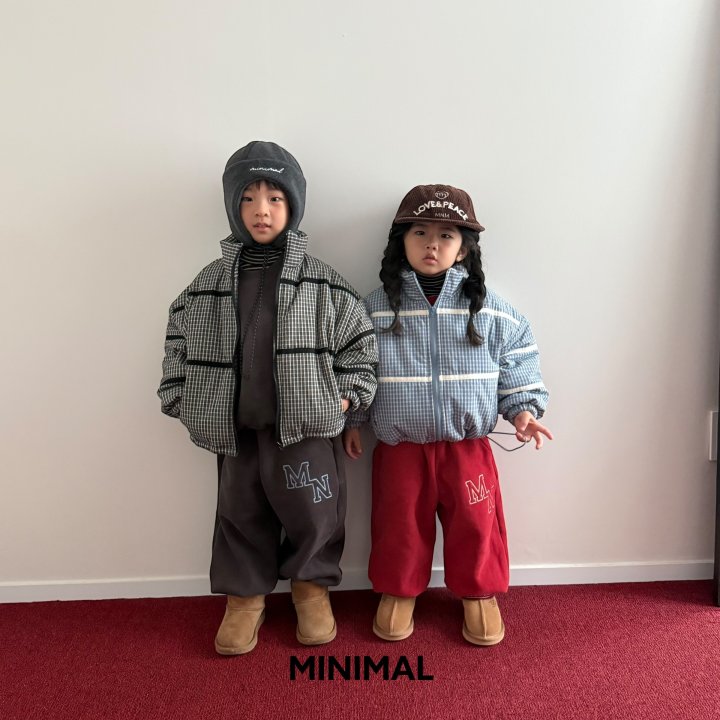 Minimal - Korean Children Fashion - #kidsstore - MN Embroidery Jogger Pants - 10