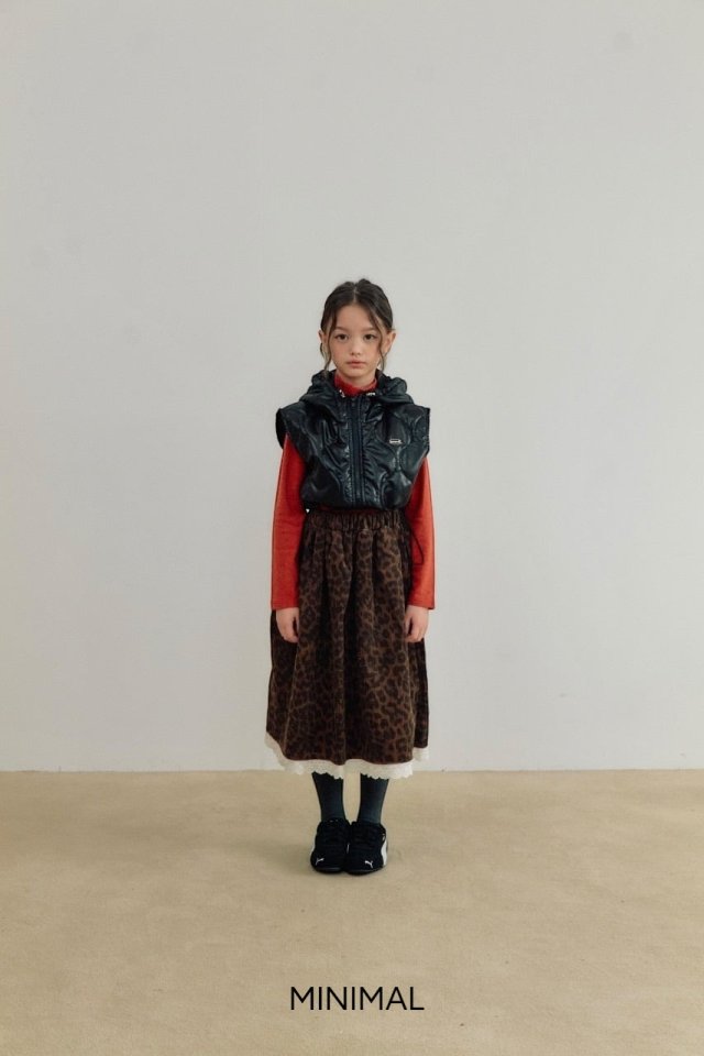 Minimal - Korean Children Fashion - #kidsstore - Quilted Short Hoodie Vest - 3