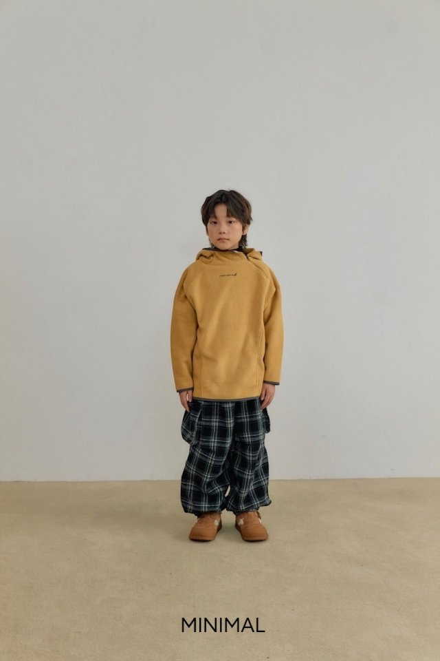 Minimal - Korean Children Fashion - #kidsstore - Winter Check Hip Pants - 4