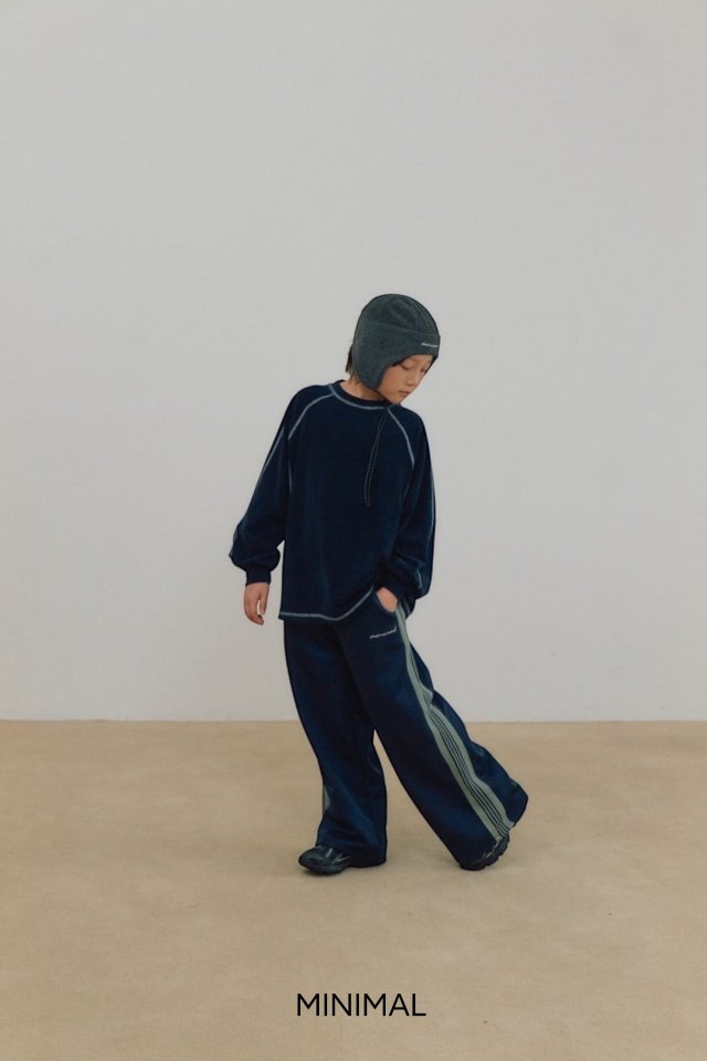 Minimal - Korean Children Fashion - #kidzfashiontrend - Celine Line Track Pants - 12
