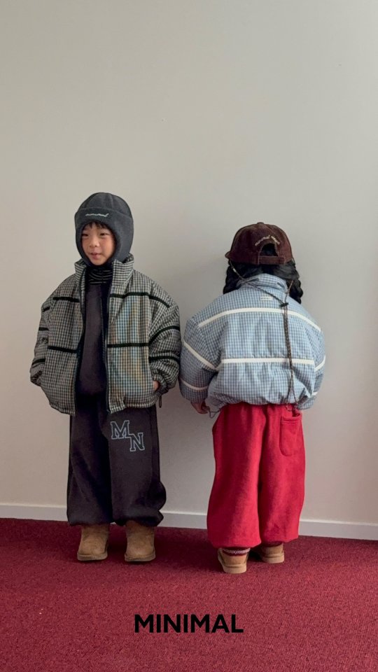 Minimal - Korean Children Fashion - #kidzfashiontrend - MN Embroidery Jogger Pants - 11