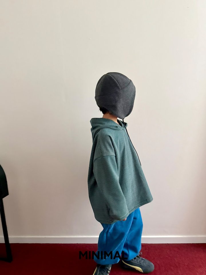 Minimal - Korean Children Fashion - #kidsstore - Stripe Box Hoodie - 4