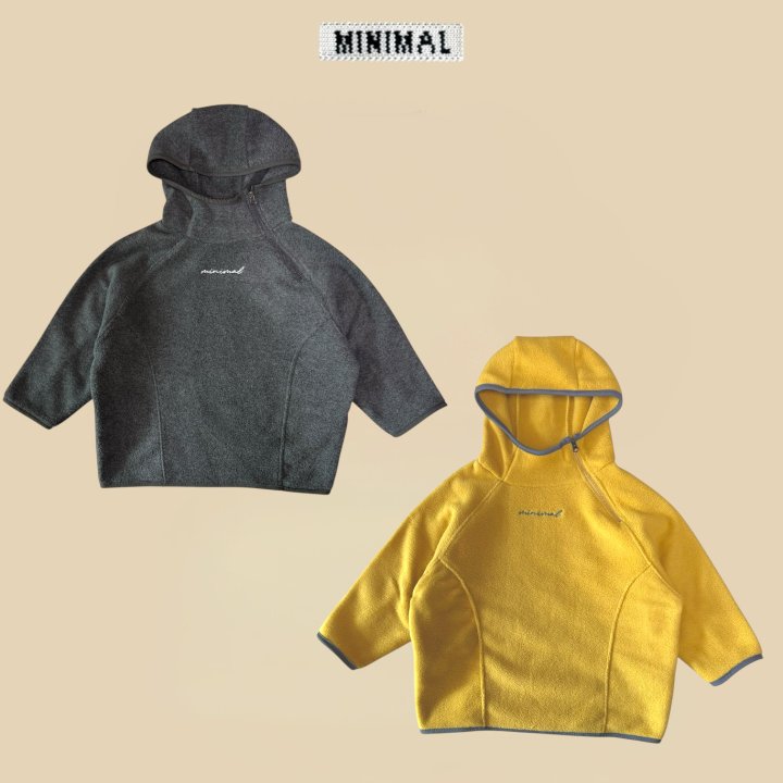Minimal - Korean Children Fashion - #littlefashionista - Diagonal Anorak