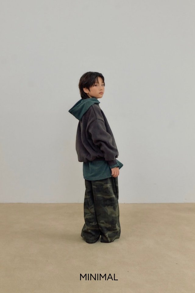 Minimal - Korean Children Fashion - #Kfashion4kids - Winter Camo Dart Pants - 4