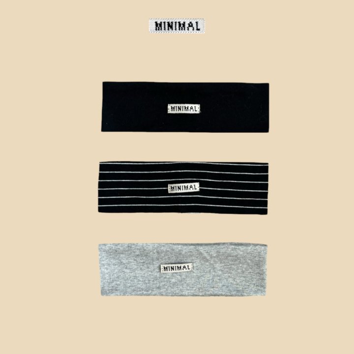 Minimal - Korean Children Fashion - #magicofchildhood - Cotton Logo Hairband