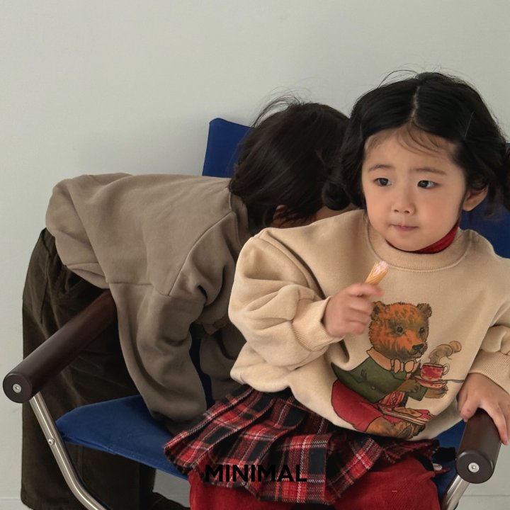 Minimal - Korean Children Fashion - #magicofchildhood - Vintage Bear Sweatshirt - 6