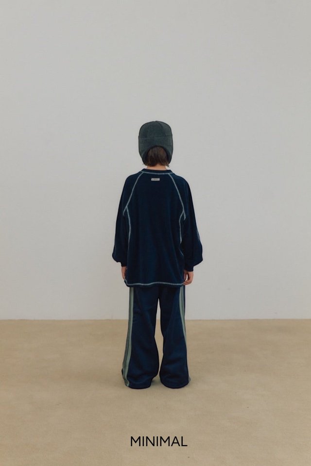 Minimal - Korean Children Fashion - #minifashionista - Velvet Stitch Tee - 9