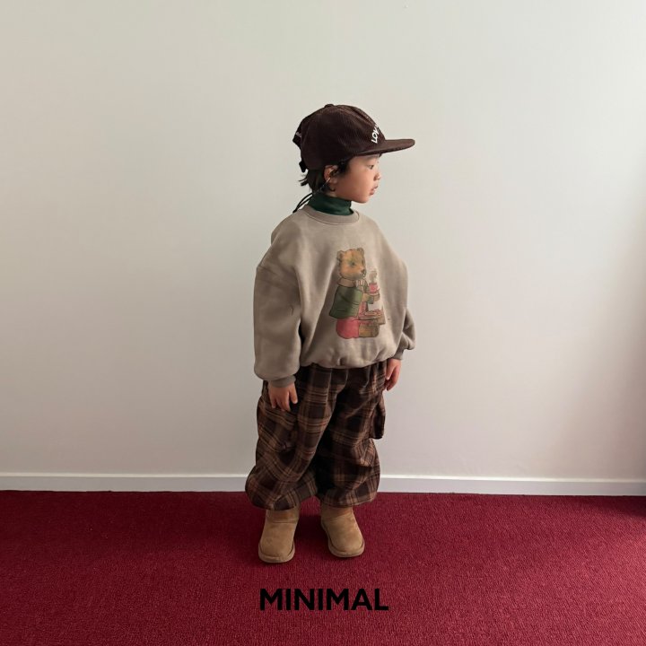 Minimal - Korean Children Fashion - #stylishchildhood - Vintage Bear Sweatshirt - 11