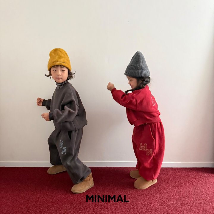 Minimal - Korean Children Fashion - #todddlerfashion - MN Embroidered Sweatshirt - 7