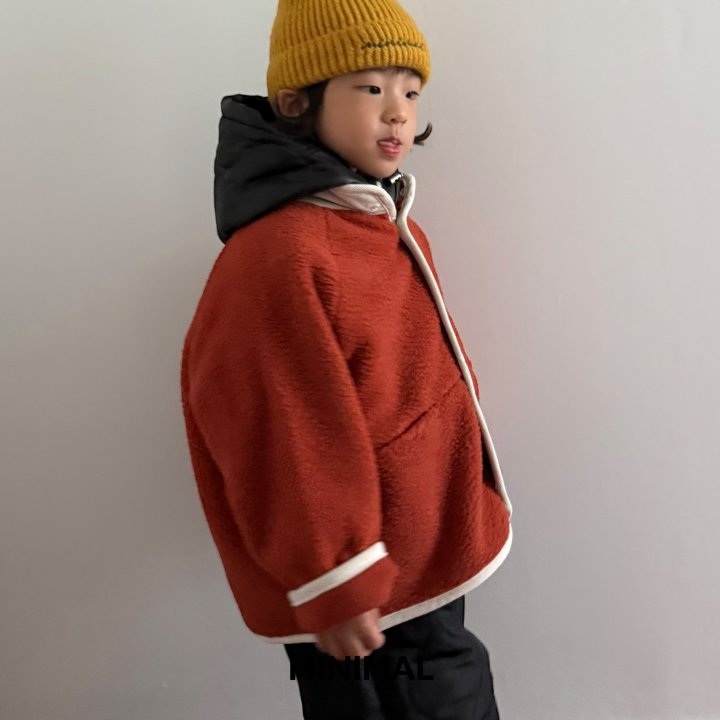 Minimal - Korean Children Fashion - #toddlerclothing - Mini Color Fleece Jacket - 7