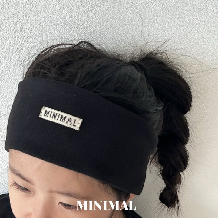Minimal - Korean Children Fashion - #toddlerclothing - Cotton Logo Hairband - 5