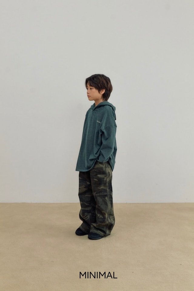 Minimal - Korean Children Fashion - #toddlerclothing - Winter Camo Dart Pants - 9