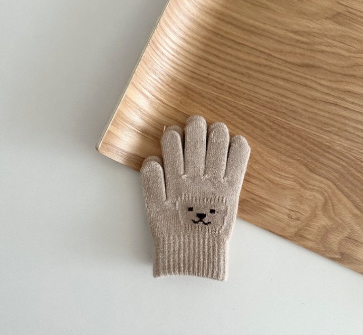 Miso - Korean Children Fashion - #childofig - Eo Bear Finger Gloves - 7