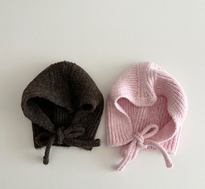 Miso - Korean Children Fashion - #childofig - Eo Ribbed Balaclava - 6