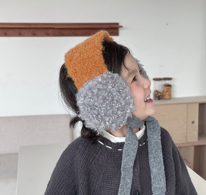 Miso - Korean Children Fashion - #prettylittlegirls - Fleece Ear Flap Hat - 4