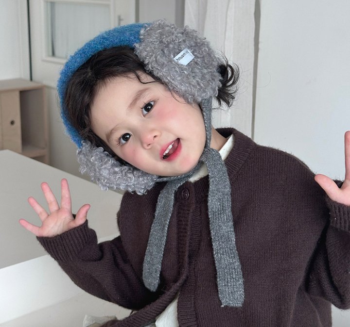 Miso - Korean Children Fashion - #childofig - Fleece Ear Flap Hat - 5