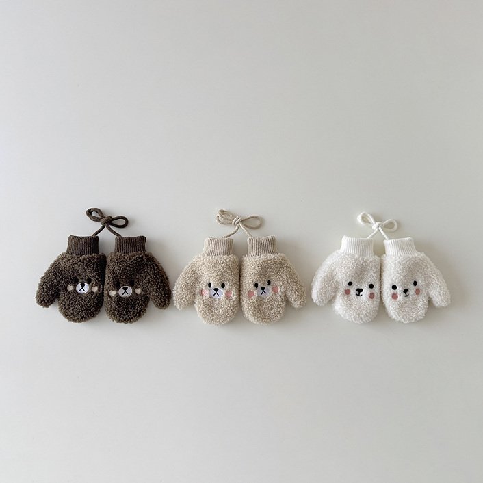 Miso - Korean Children Fashion - #childrensboutique - Blush Bucket Gloves