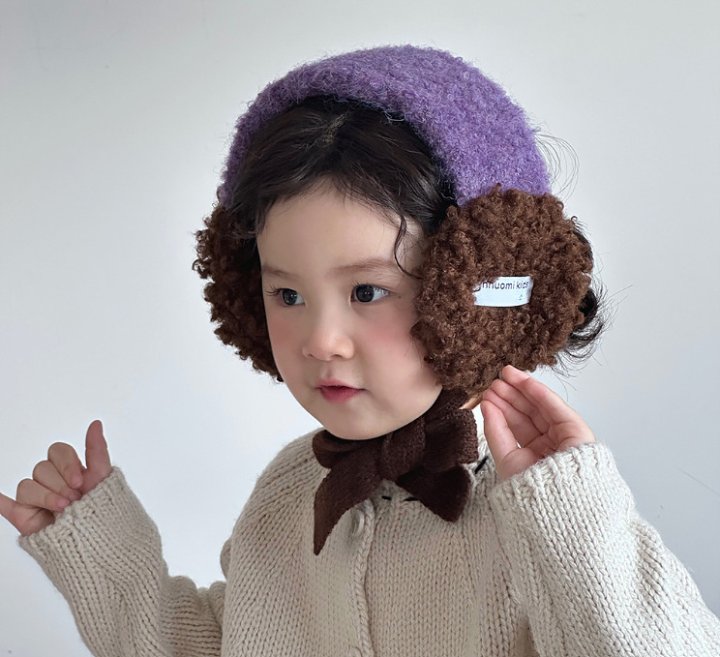 Miso - Korean Children Fashion - #designkidswear - Fleece Ear Flap Hat - 7