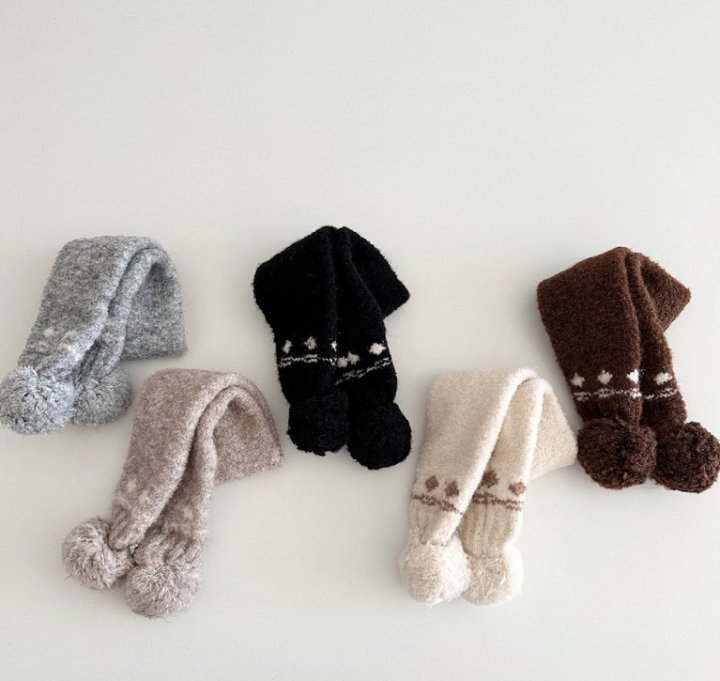 Miso - Korean Children Fashion - #fashionkids - Otaru Scarf - 7
