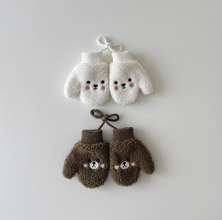Miso - Korean Children Fashion - #discoveringself - Blush Bucket Gloves - 4