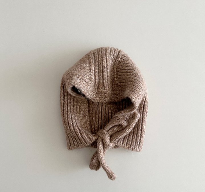 Miso - Korean Children Fashion - #kidsstore - Eo Ribbed Balaclava - 12
