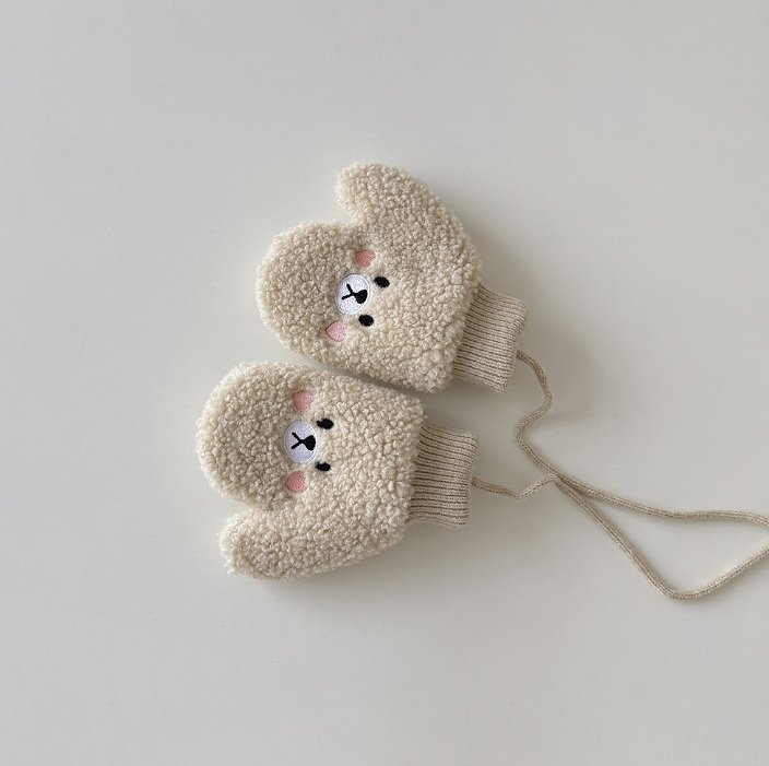 Miso - Korean Children Fashion - #kidzfashiontrend - Blush Bucket Gloves - 7