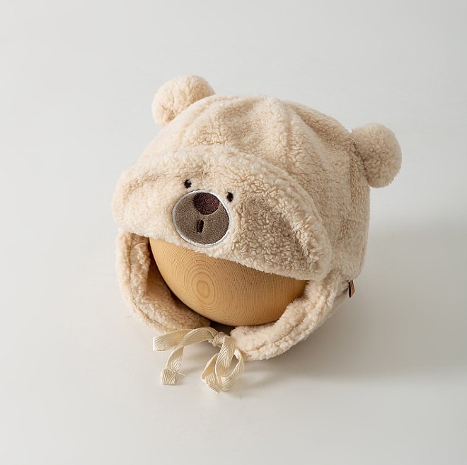 Miso - Korean Children Fashion - #littlefashionista - Bear Ear Flap Hat - 8