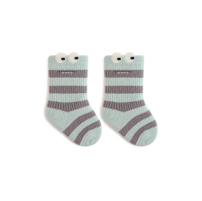 Miso - Korean Children Fashion - #littlefashionista - Wiggly Cozy Socks - 8
