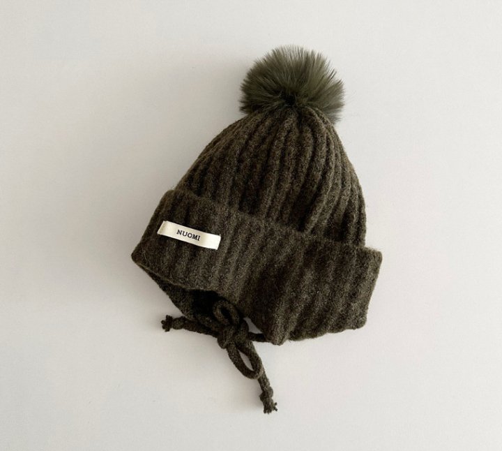 Miso - Korean Children Fashion - #magicofchildhood - Nuomi Pom Hat - 5