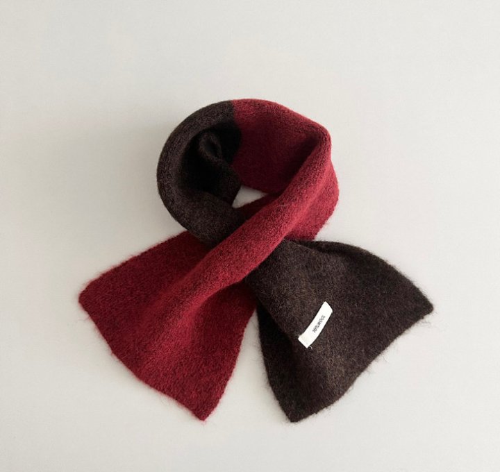 Miso - Korean Children Fashion - #minifashionista - Half Half Scarf - 9