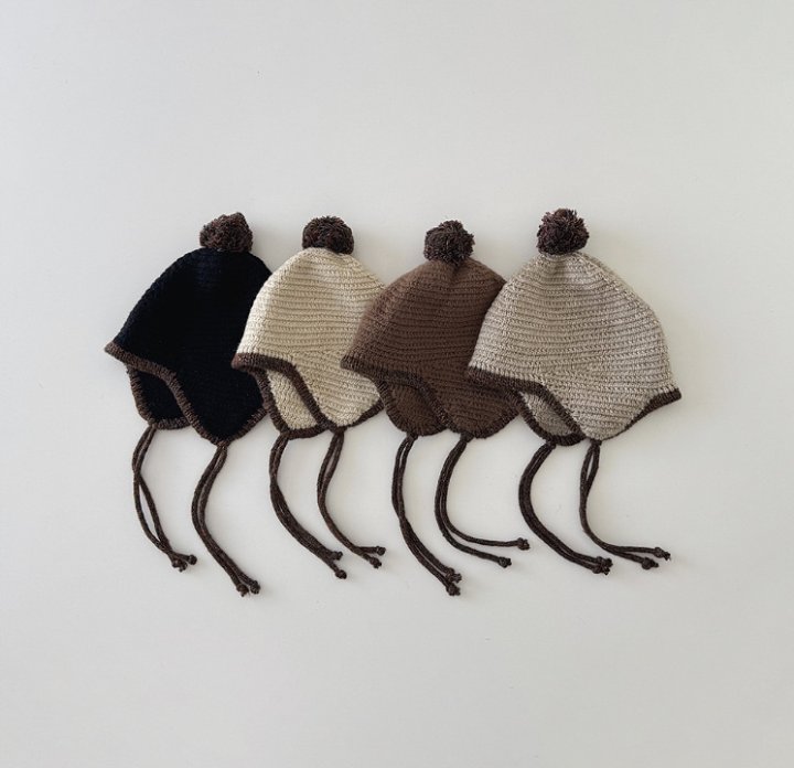 Miso - Korean Children Fashion - #prettylittlegirls - Ollie Pom Hat