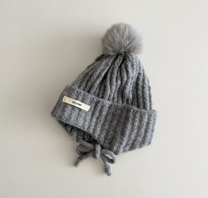 Miso - Korean Children Fashion - #prettylittlegirls - Nuomi Pom Hat - 7