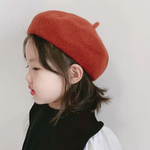 Miso - Korean Children Fashion - #prettylittlegirls - Wool Beret - 2