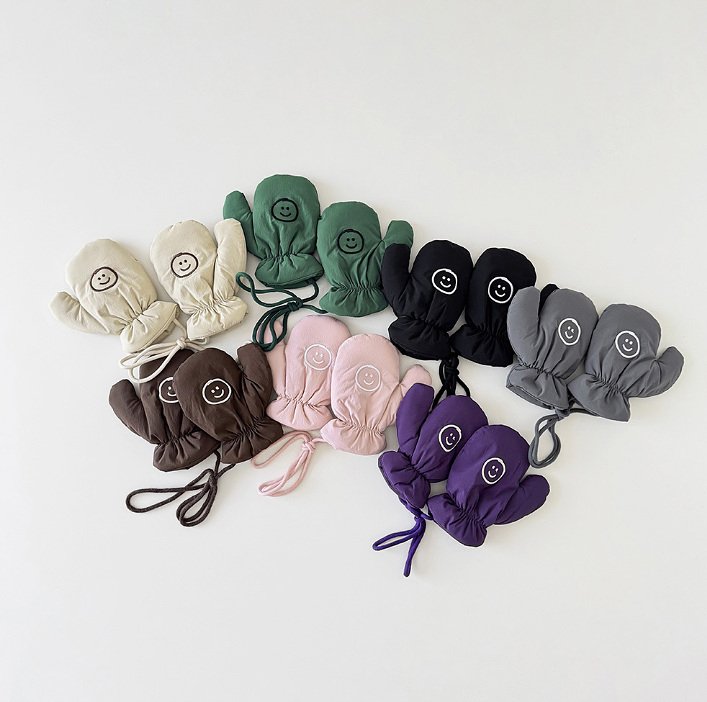 Miso - Korean Children Fashion - #stylishchildhood - Seven Smile Bucket Gloves
