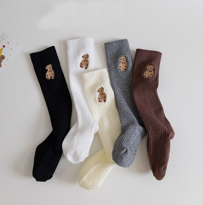 Miso - Korean Children Fashion - #todddlerfashion - New Bear Tights - 10
