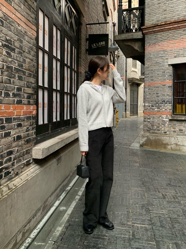 Moani - Korean Women Fashion - #momslook - Corduroy Semi Wide Pants - 11