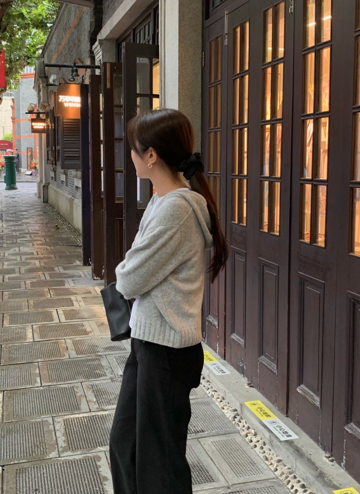 Moani - Korean Women Fashion - #momslook - Corduroy Semi Wide Pants - 12