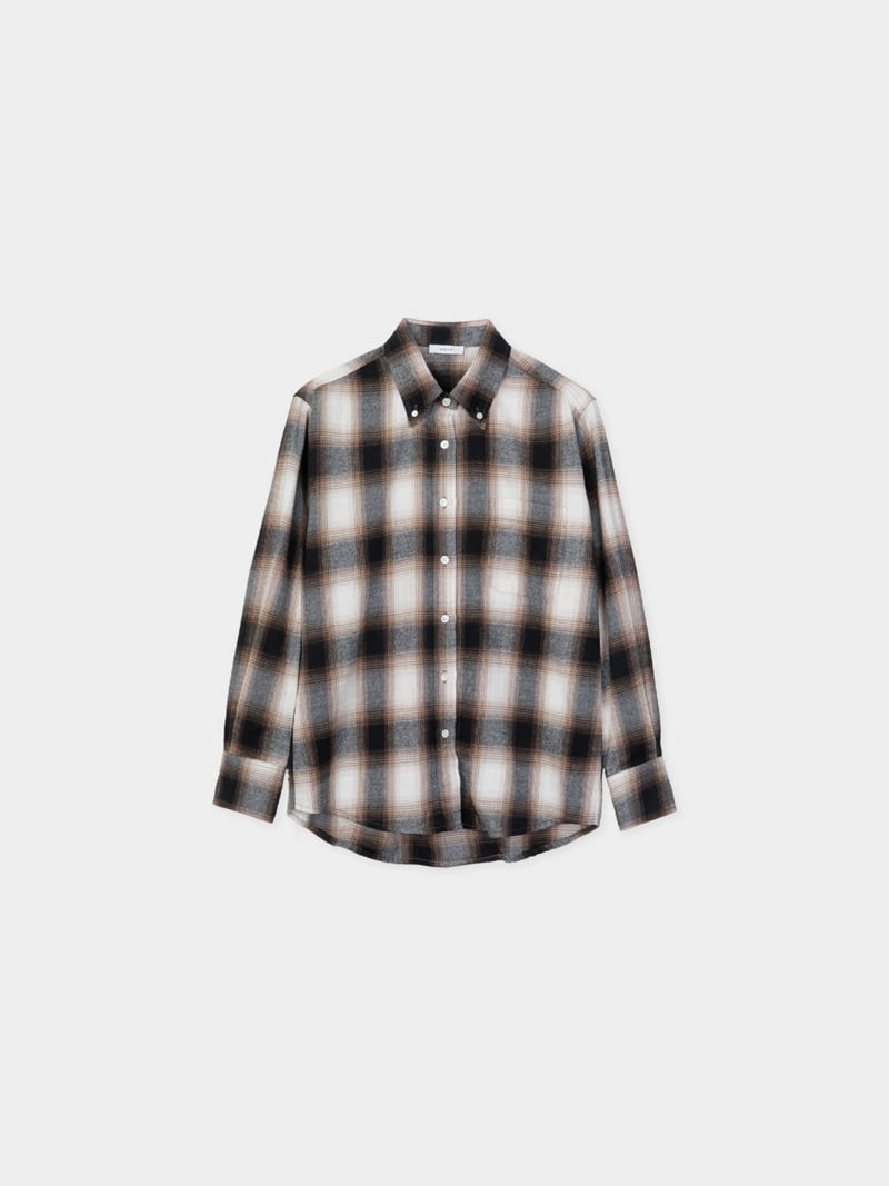 Moani - Korean Women Fashion - #momslook - Classic Over Check Shirt