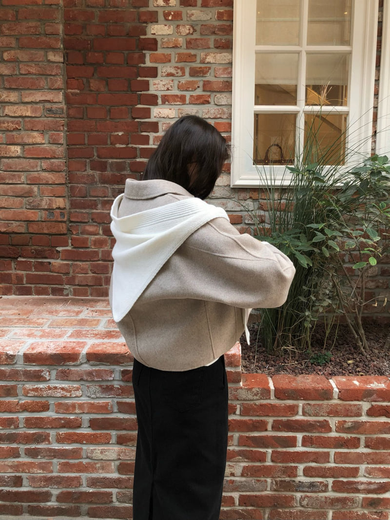 Moani - Korean Women Fashion - #momslook - Triangle Wrap Muffler - 3