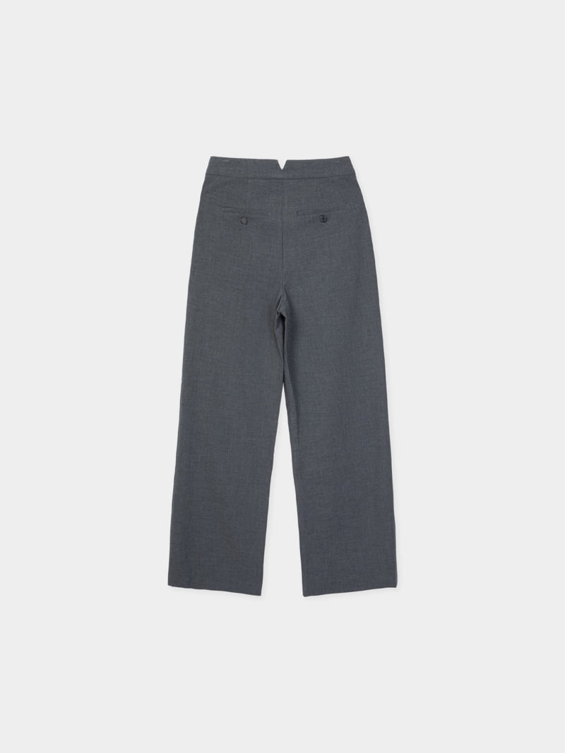 Moani - Korean Women Fashion - #momslook - Wool Low Wide Slacks - 12