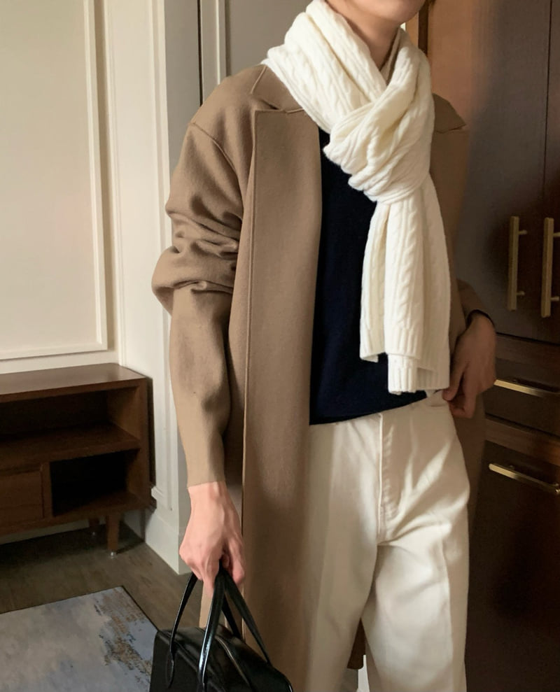 Moani - Korean Women Fashion - #pursuepretty - Wool Cashmere Cable Muffler - 5