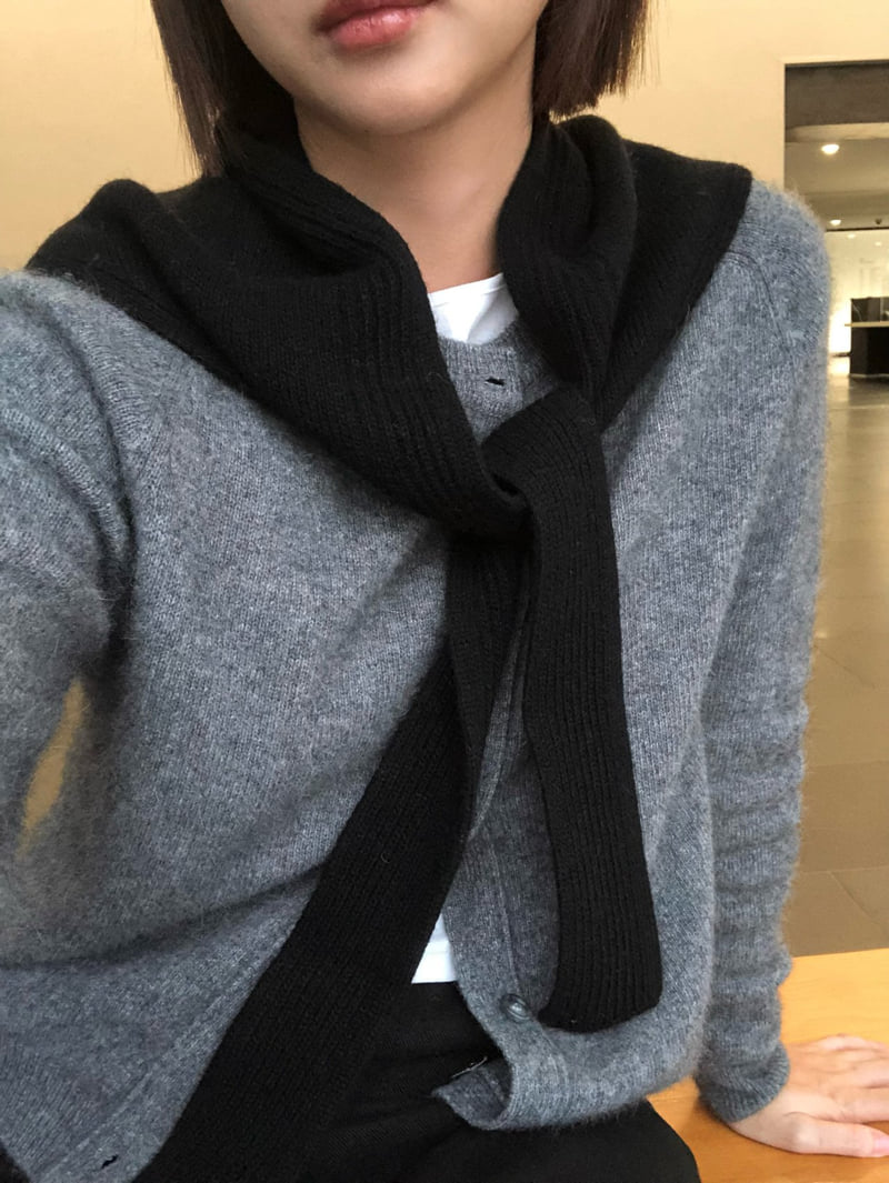 Moani - Korean Women Fashion - #romanticstyle - Triangle Wrap Muffler - 9