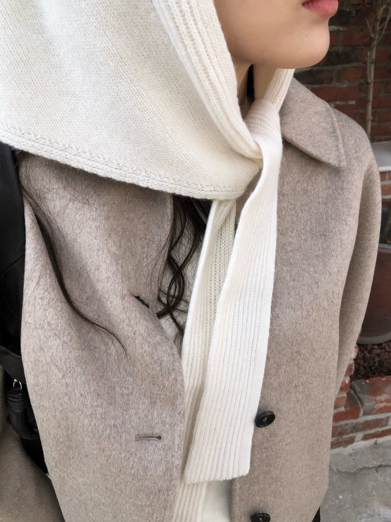 Moani - Korean Women Fashion - #vintageinspired - Triangle Wrap Muffler - 5